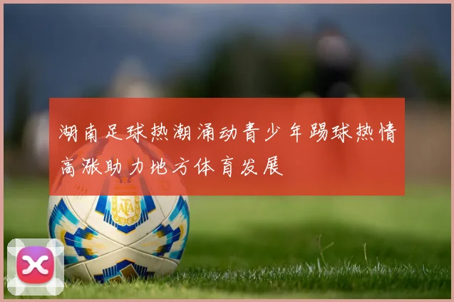 湖南足球热潮涌动青少年踢球热情高涨助力地方体育发展